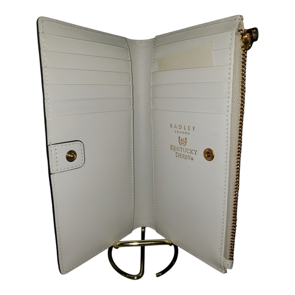 NWT! SET! Radley London Churchill Downs Kentucky Derby Tote w/ Wallet & Dusty - Picture 4 of 9